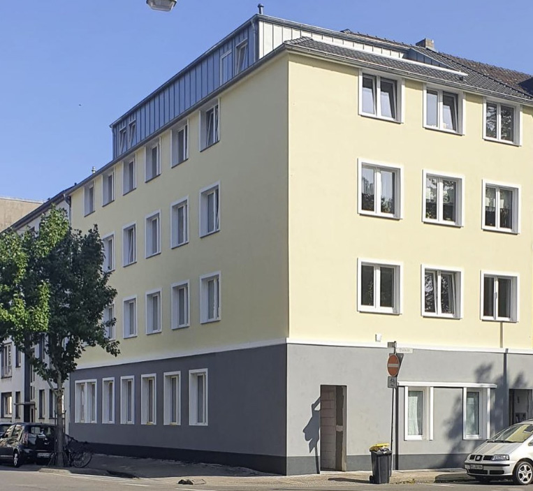 Button Hintergrundbild für Fassadenarbeiten