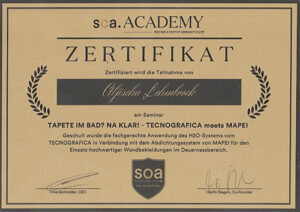 soa Academy Zertifikat Aljoscha Lehmbrock